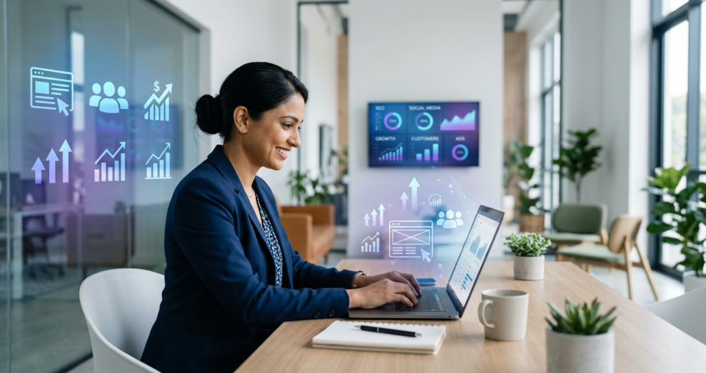 Digital marketing for small business growth